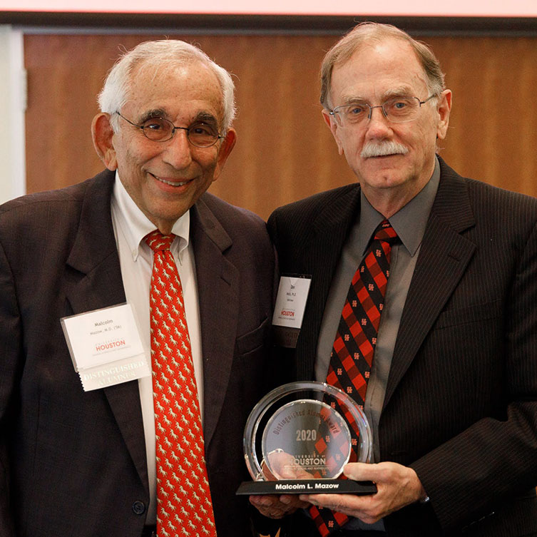 Malcolm L. Mazow and Dean Dan E. Wells