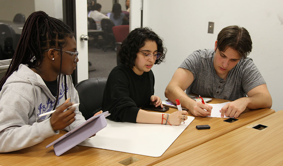 Students Studying
