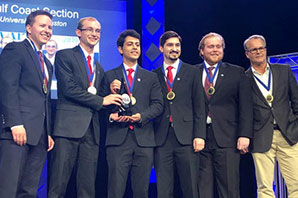 Team Wins International Petroleum Exploration Competition