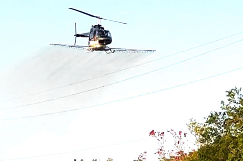 UH Coastal Center Takes to the Air in Effort to Restore Coastal Prairie