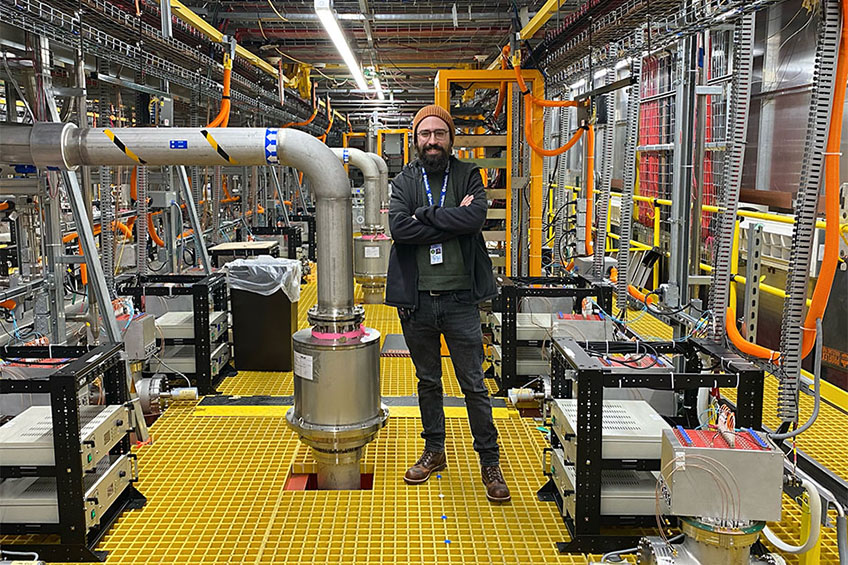 Physics Ph.D. Student Earns DOE Fellowship at Fermi National Accelerator Laboratory