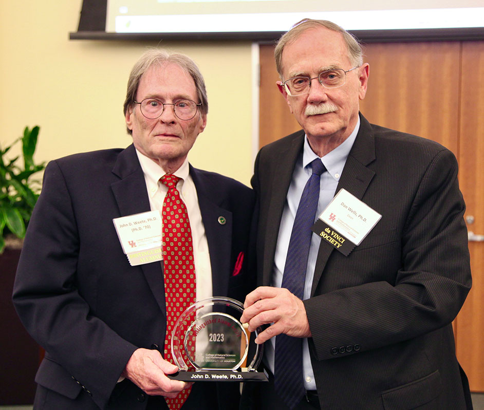 John D. Weete & NSM Dean Dan Wells